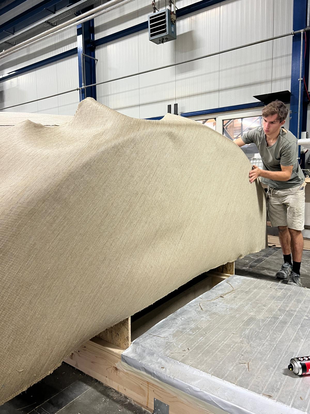 Biaxial (+/-45 ) Non-Crimp Flax Fabric